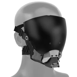 Black Drone Face Mask